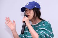 ADOR CEO, Min Hee-Jin attends an Emergency Press Conference for Media - Source: Getty